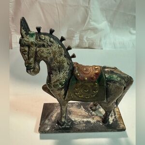 Vintage Decorative Horse Statue